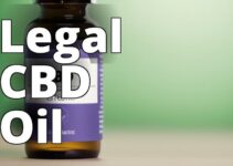 The Current Legal Status Of Cbd Oil: A Complete Guide