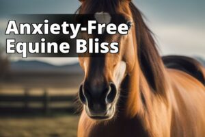Reduce Anxiety In Horses: The Amazing Benefits Of Cbd Oil